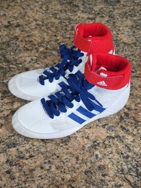 adidas Kids Wrestling Shoes Size 3Y